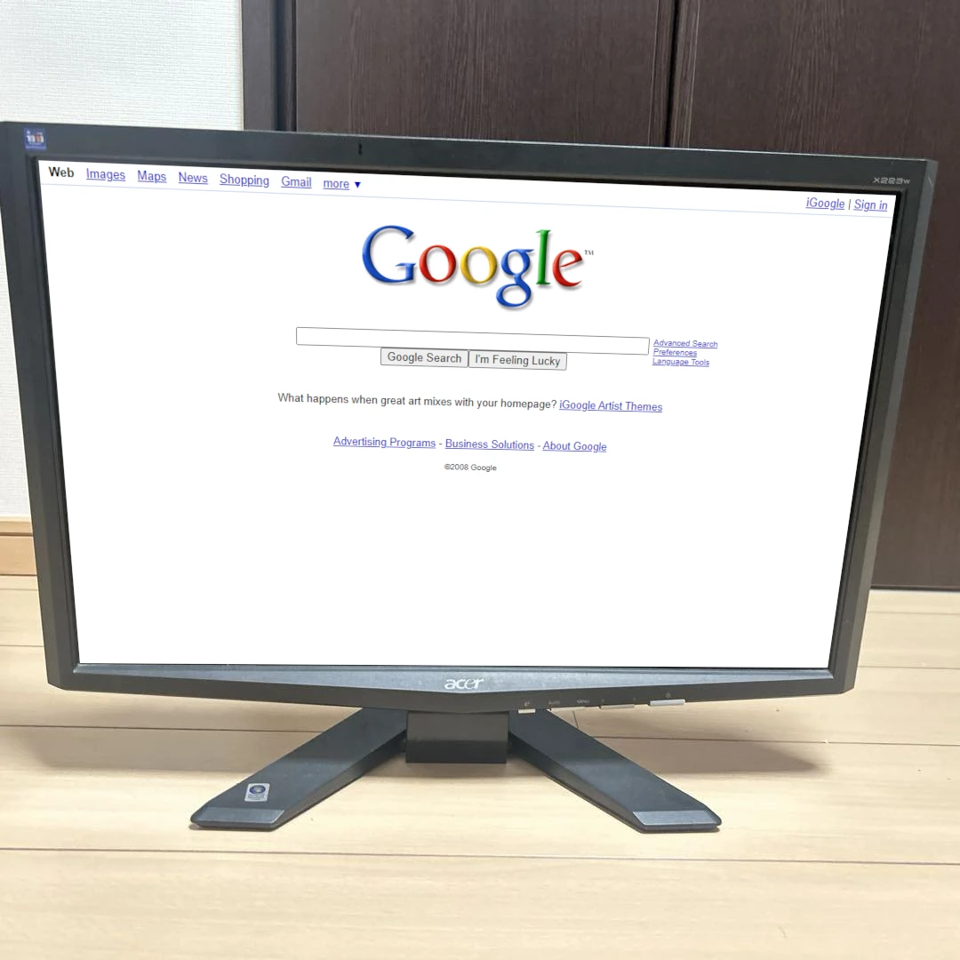 2008 computer display